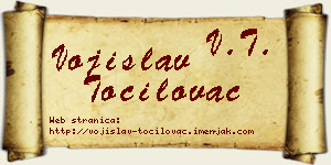 Vojislav Točilovac vizit kartica